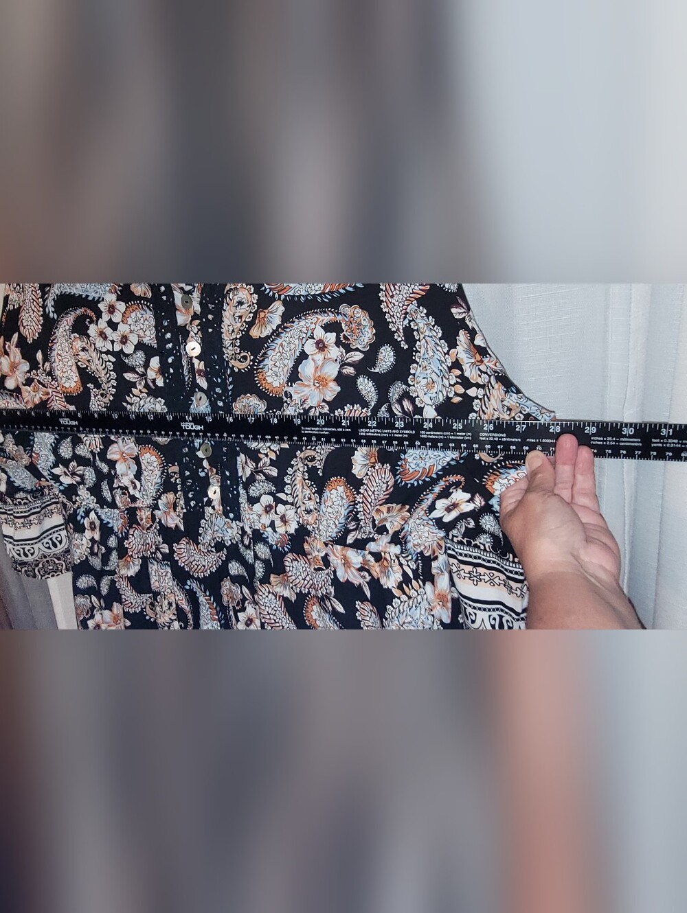 Bloomchic Fall Maxi Dress 22-24 - Picture 4 of 6